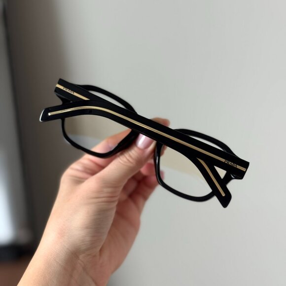 Prada Men Eyeglasses Black Square PRA16S 16K60K NEW AUTHENTIC - Picture 3 of 15